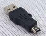 Переходник USB папа - miniUSB папа