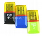 Карт-ридер USB AB-1 (microSD/TF)