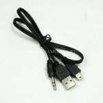 Кабель удлинитель USB - miniUSB/аудио 3,5мм/зарядка